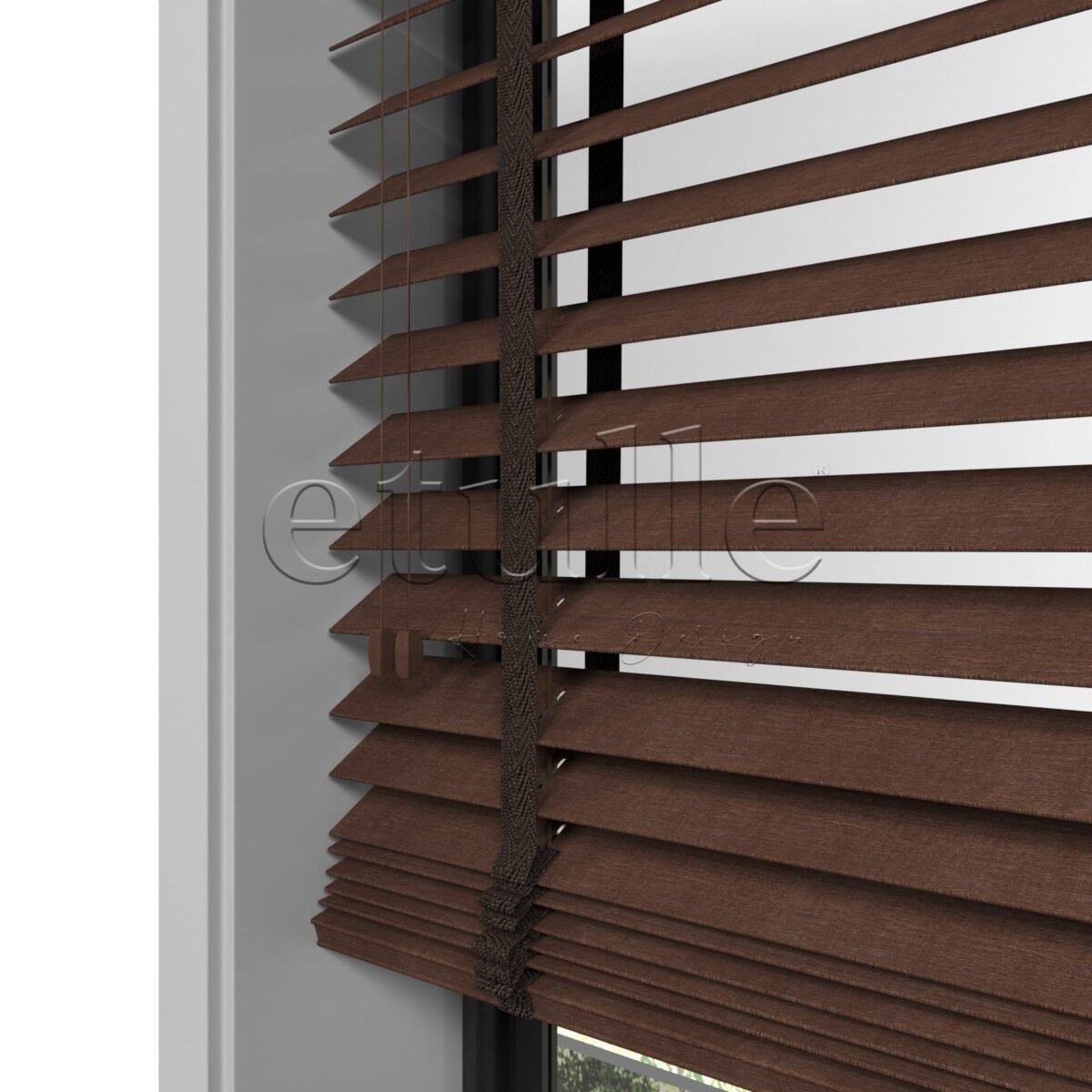 50 MM Meriwood Kiraz Ahşap Jaluzi - Görsel 4