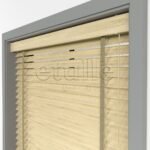50 MM BAMBOO Light Oak Ahşap Jaluzi - Görsel 5