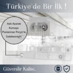 Alley - Düz Dikey Tül Perde - Görsel 9
