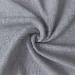 Gri Folded Keten Düz Tül Perde | Mistra - Görsel 6