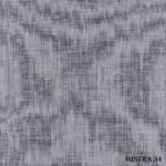 Gri Folded Keten Düz Tül Perde | Mistra - Görsel 7
