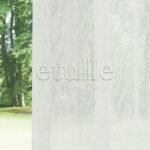 Krem Modern Petek Dokulu Keten Efekli Dökümlü Düz Tül Perde | Soleil - Görsel 5