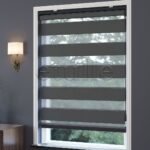 Antrasit Blackout Zebra Perde | Mais - Görsel 3
