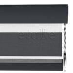 Antrasit Blackout Zebra Perde | Mais - Görsel 9
