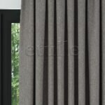 Taş Rengi Naturel Kırçıllı Keten Fon Perde | Casual